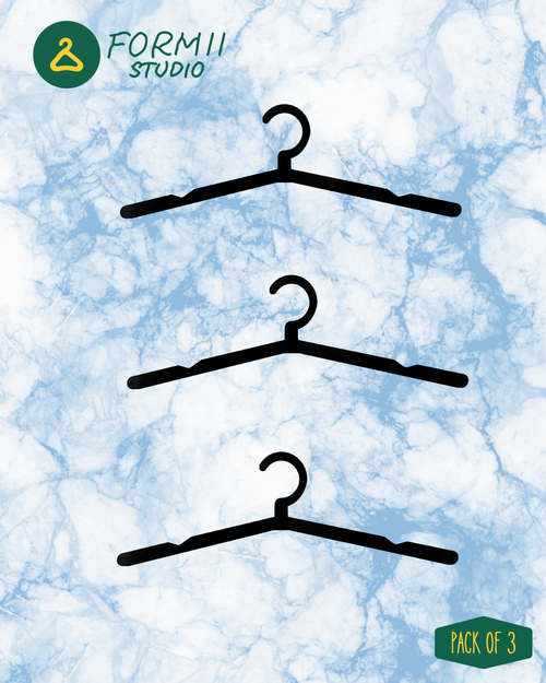 FORM 003 – Metal Coat Hanger (Set of 3)